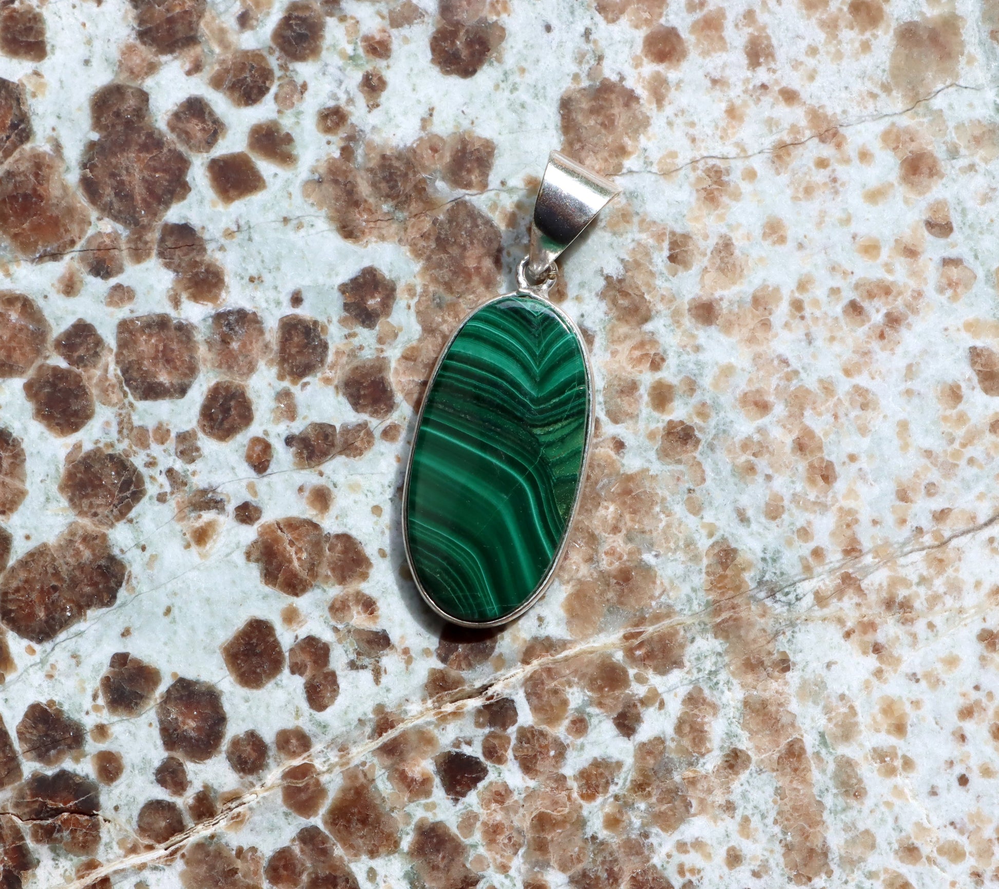 Přívěšek malachit - Supreme Panthers