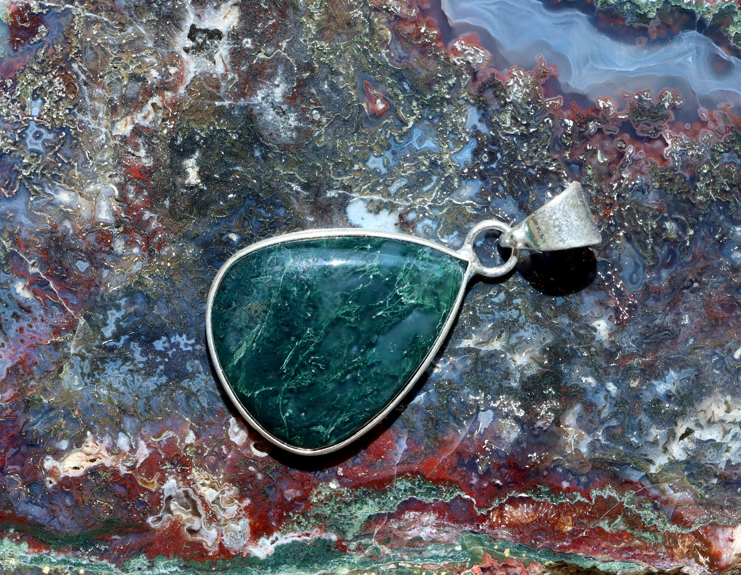 Přívěšek mechový achát - Supreme Panthers