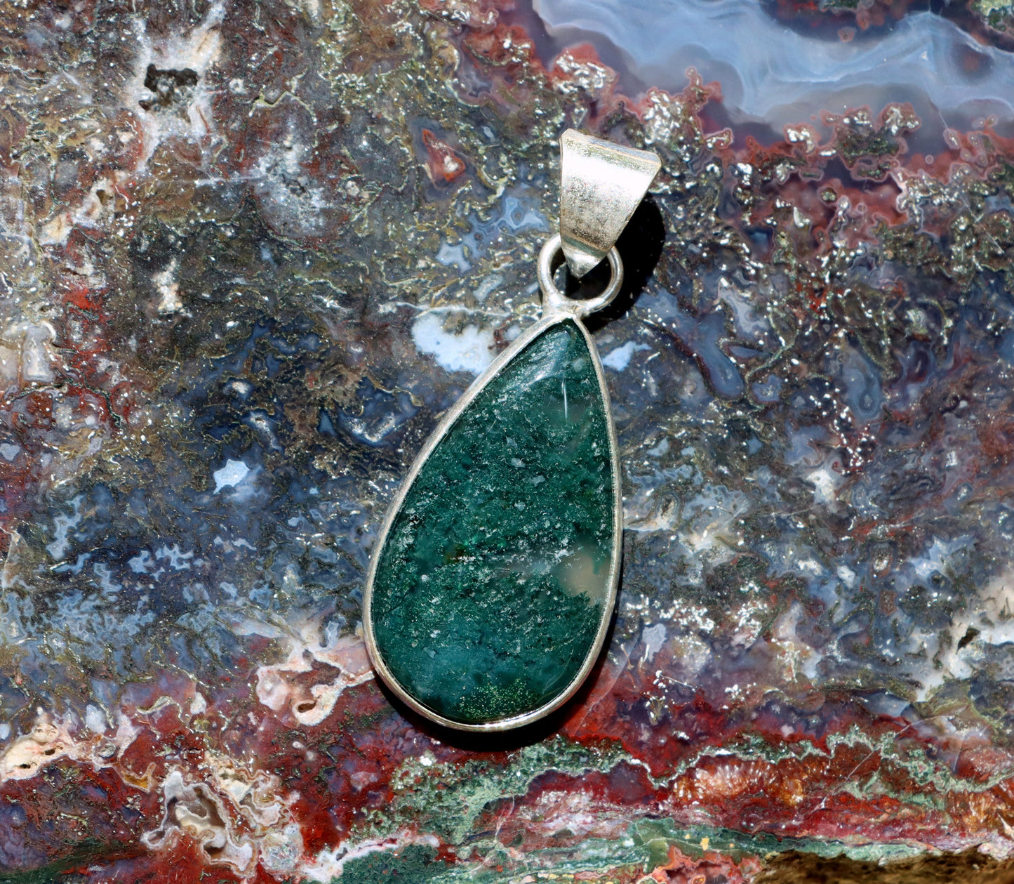 Přívěšek mechový achát - Supreme Panthers