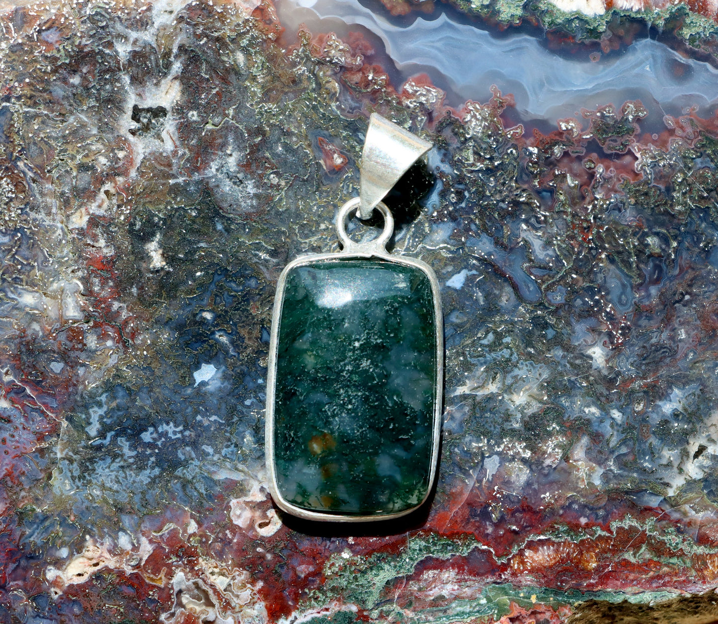 Přívěšek mechový achát - Supreme Panthers