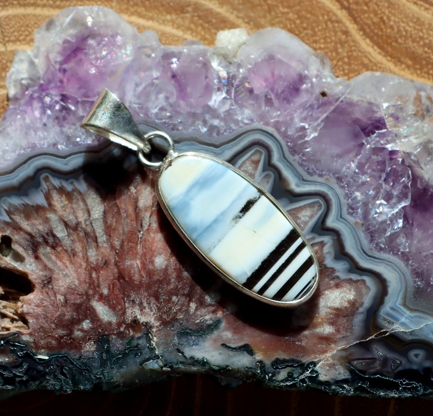 Přívěšek opál Owyhee - Supreme Panthers