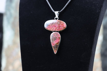 Přívěšek rodonit dvojdílný - Supreme Panthers