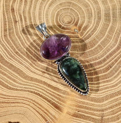 Přívěšek serafinit ametyst - Supreme Panthers