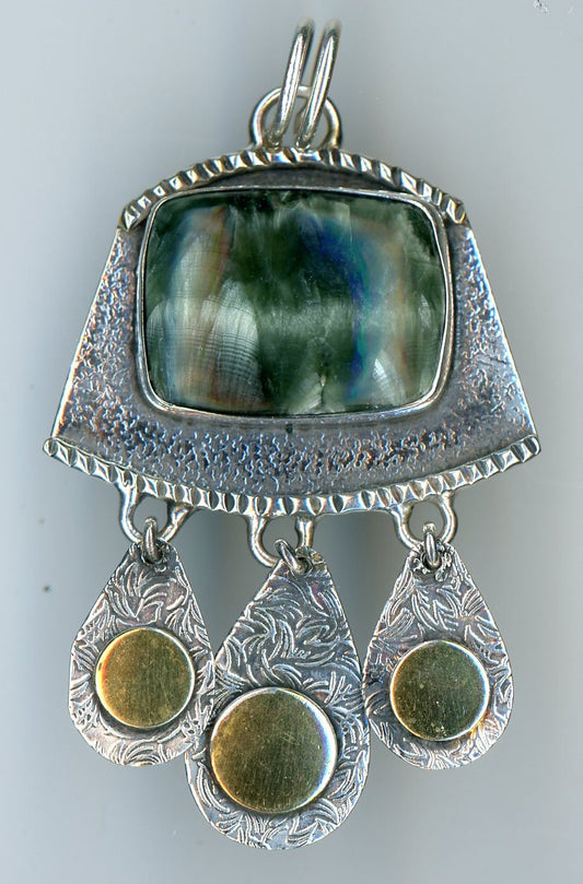 Přívěšek serafinit složený - Supreme Panthers