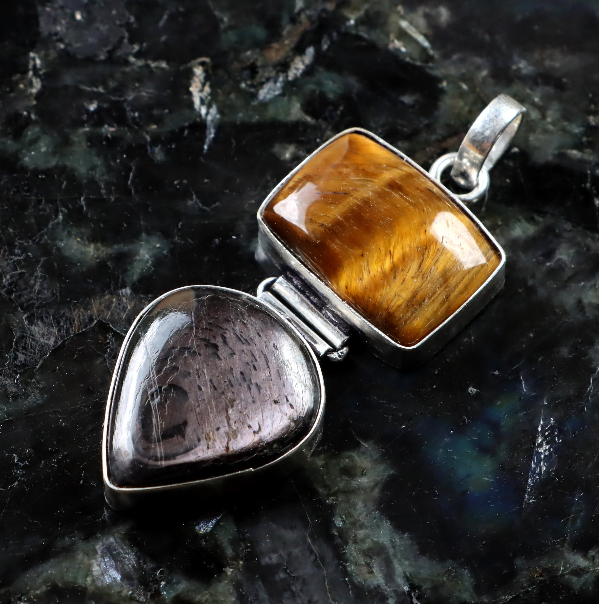 Přívěšek tygří oko hyperstén - Supreme Panthers