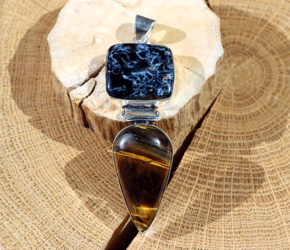 Přívěšek tygří oko pietersite - Supreme Panthers