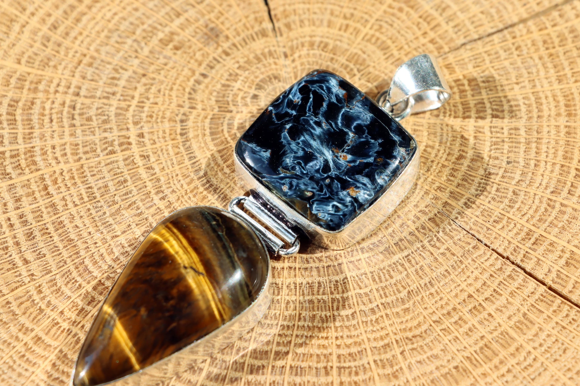 Přívěšek tygří oko pietersite - Supreme Panthers