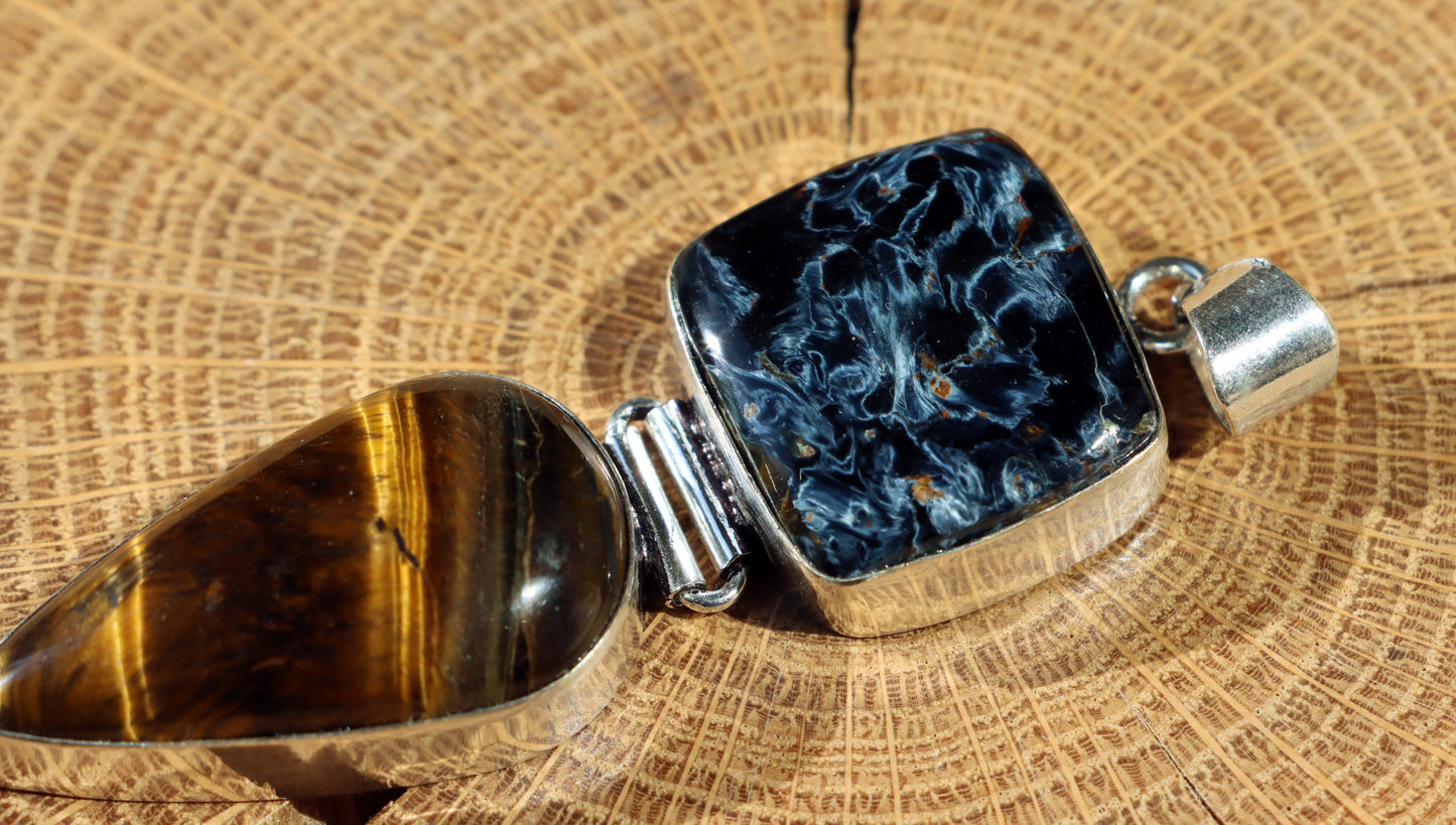 Přívěšek tygří oko pietersite - Supreme Panthers