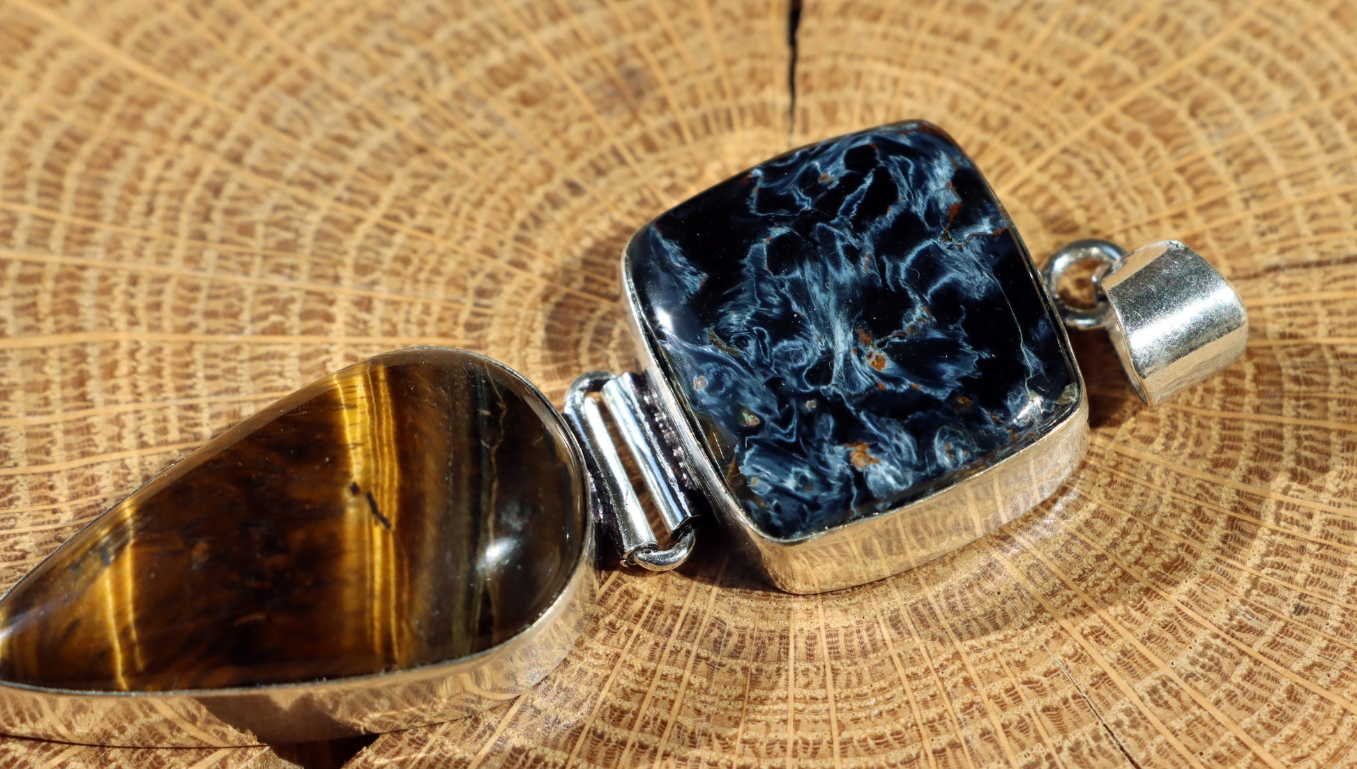 Přívěšek tygří oko pietersite - Supreme Panthers