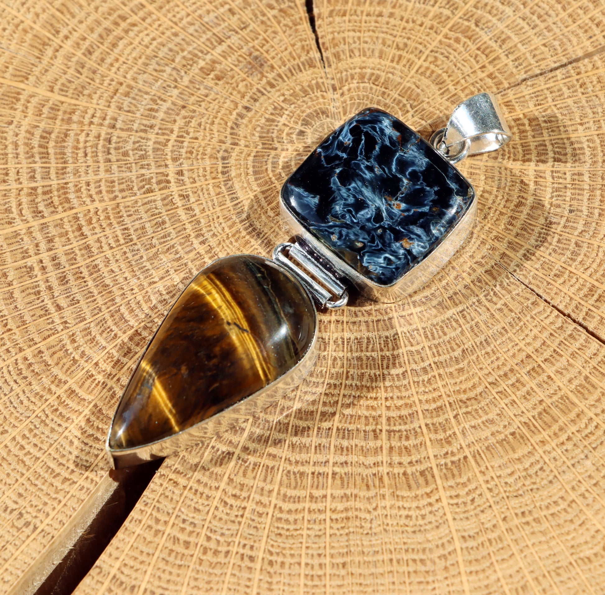 Přívěšek tygří oko pietersite - Supreme Panthers