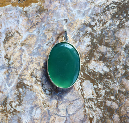 Přívěšek zelený onyx - Supreme Panthers