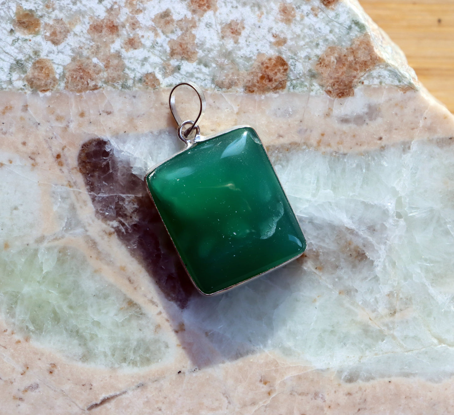 Přívěšek zelený onyx - Supreme Panthers