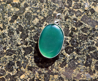 Přívěšek zelený onyx - Supreme Panthers