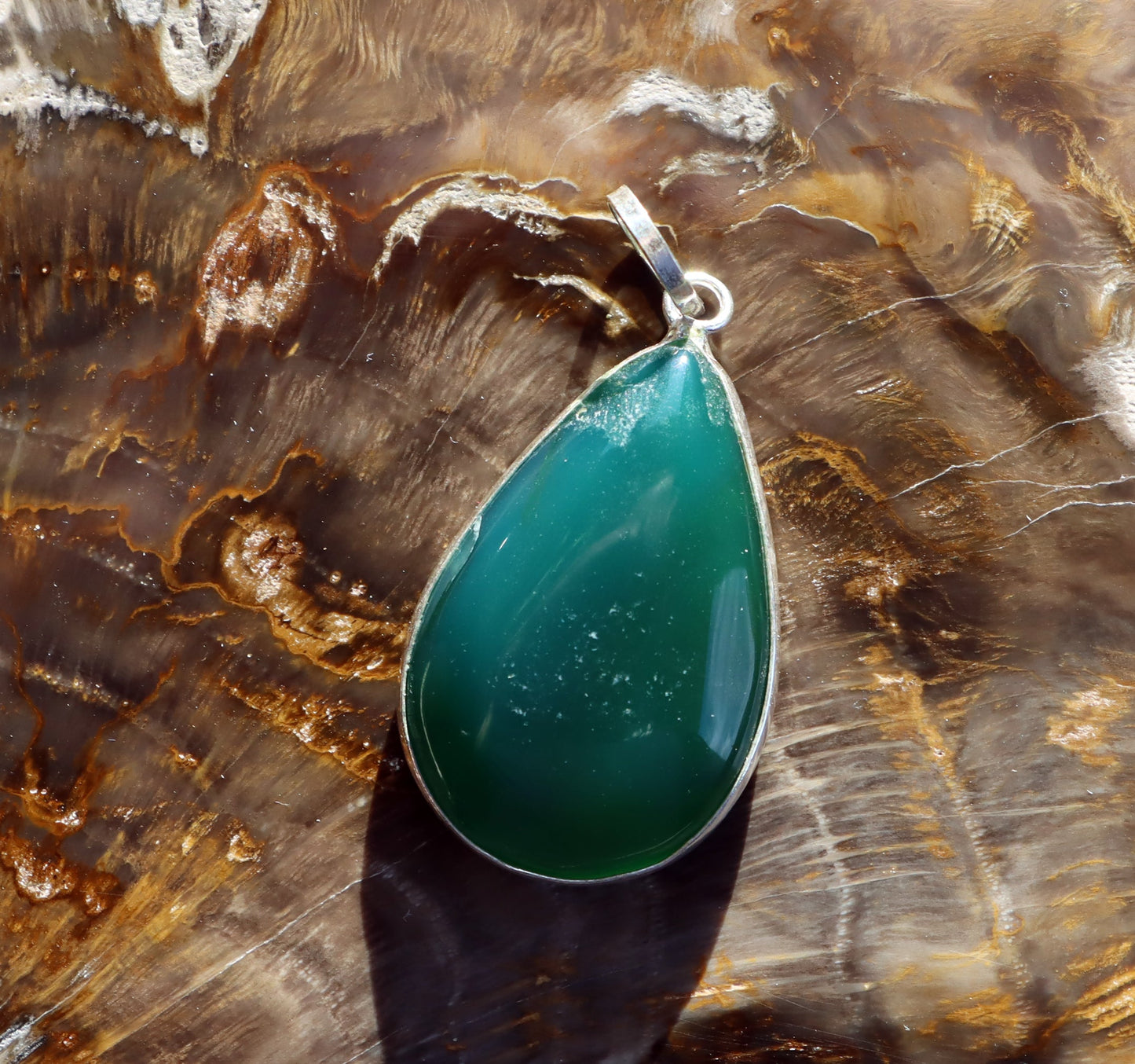 Přívěšek zelený onyx - Supreme Panthers