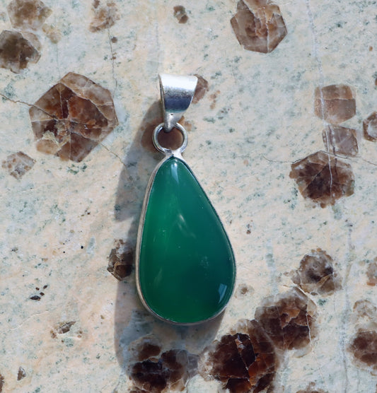 Přívěšek zelený onyx - Supreme Panthers