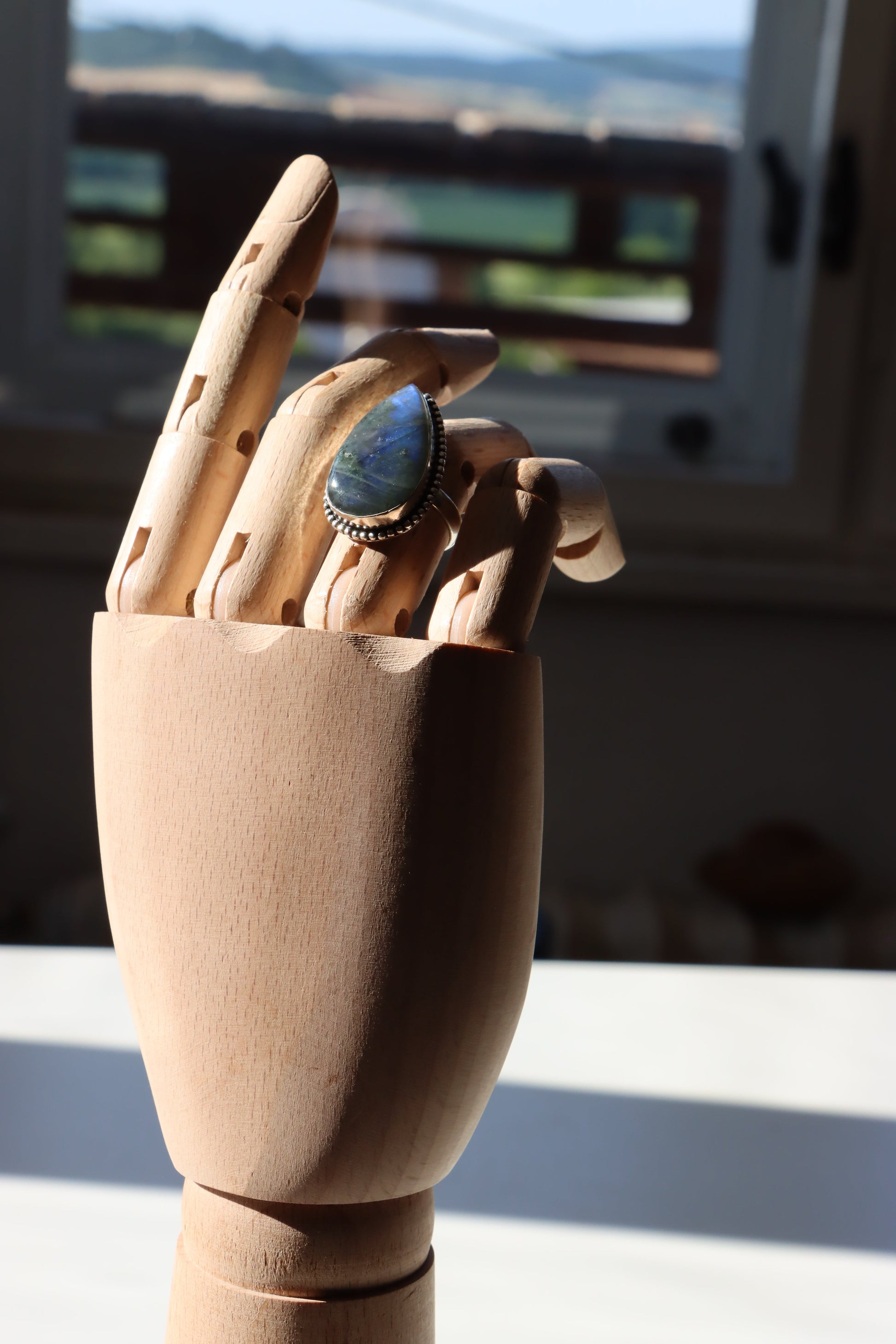 Prsten labradorit modrý - Supreme Panthers