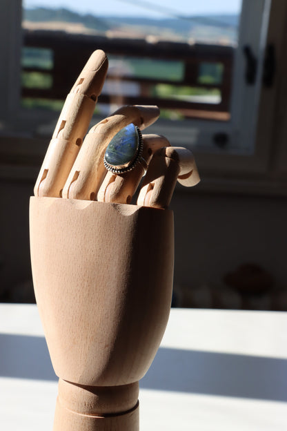 Prsten labradorit modrý - Supreme Panthers