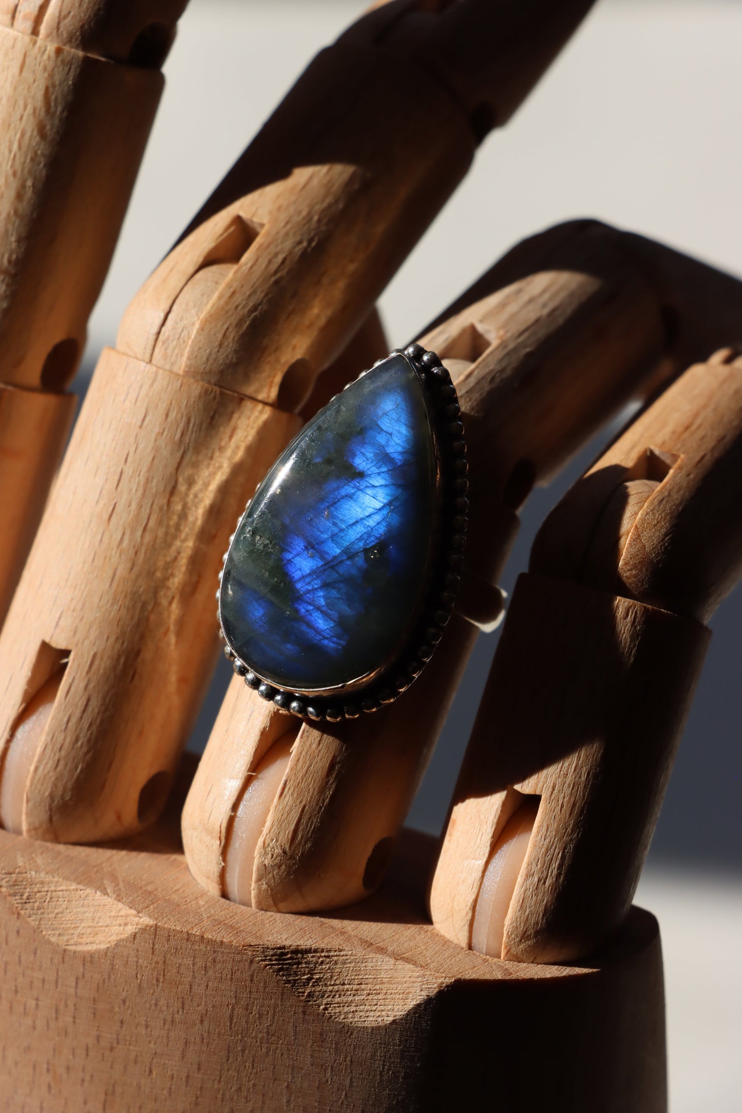 Prsten labradorit modrý - Supreme Panthers