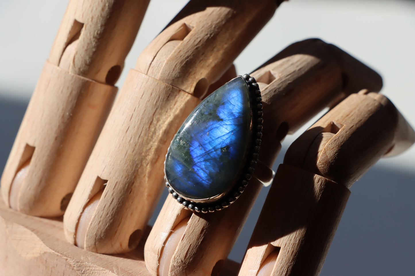 Prsten labradorit modrý - Supreme Panthers