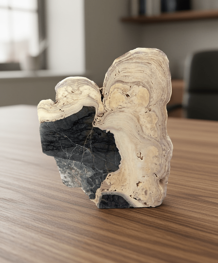 Řez krápníkem na vápenci leštěný - Supreme Panthers