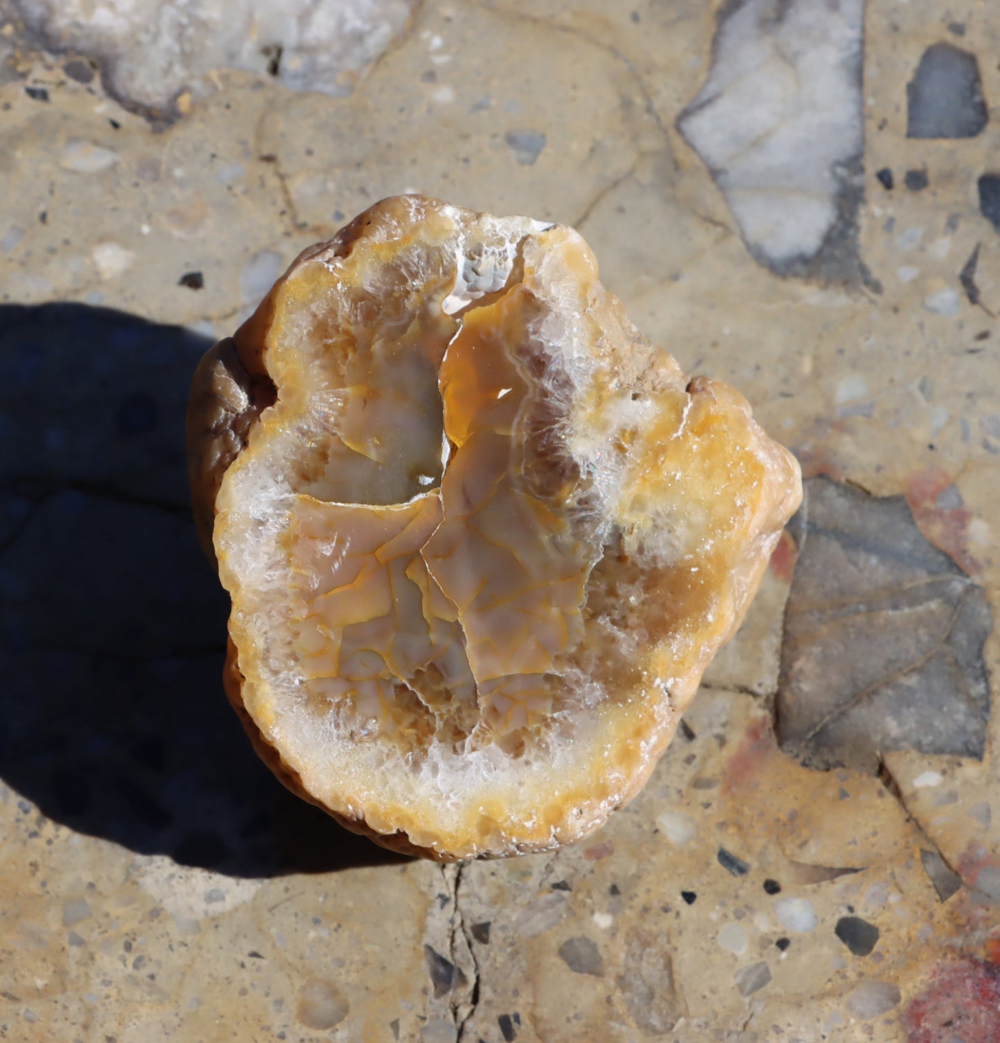 Rudická geoda s karneolem - Supreme Panthers