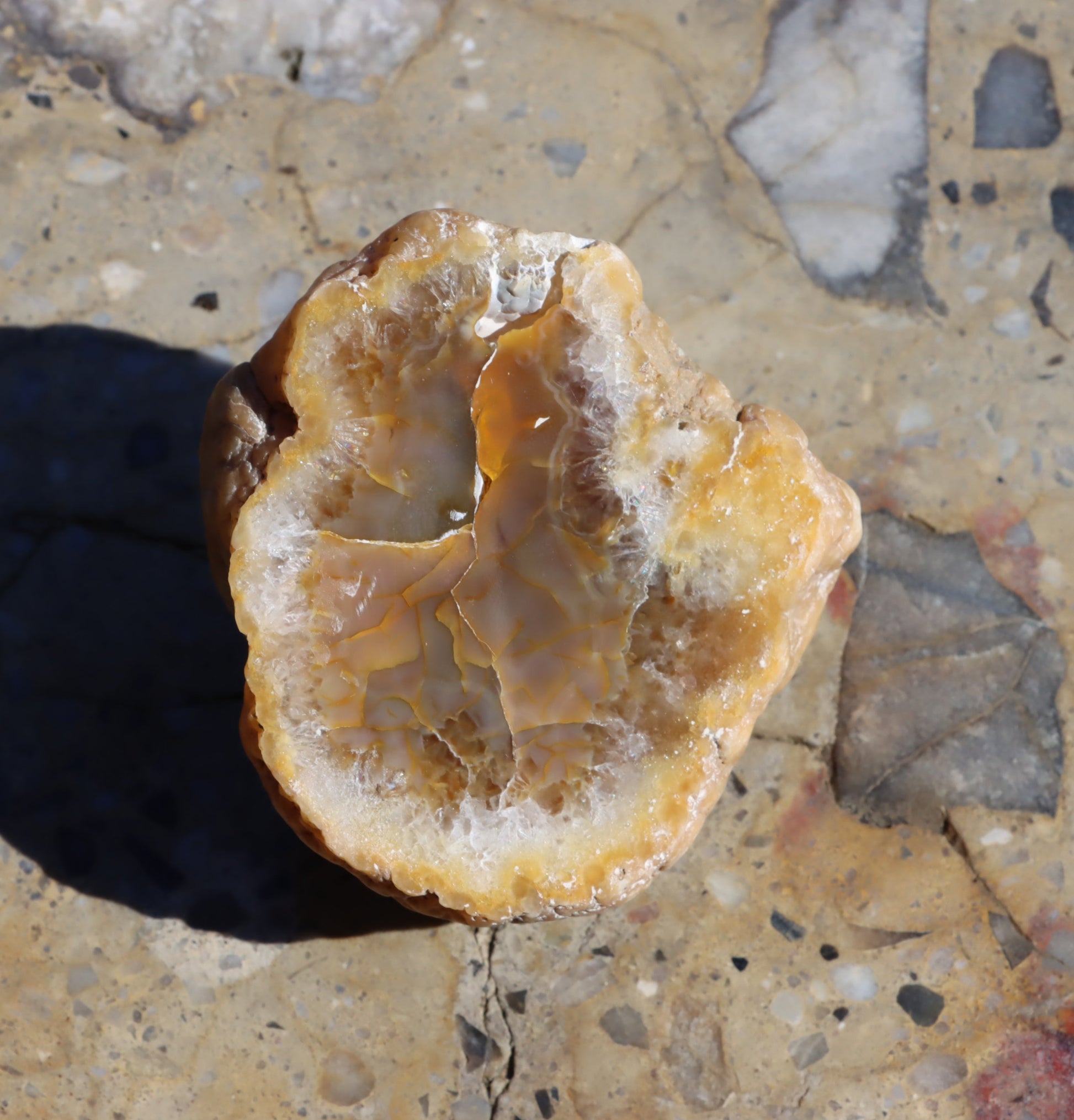 Rudická geoda s karneolem - Supreme Panthers