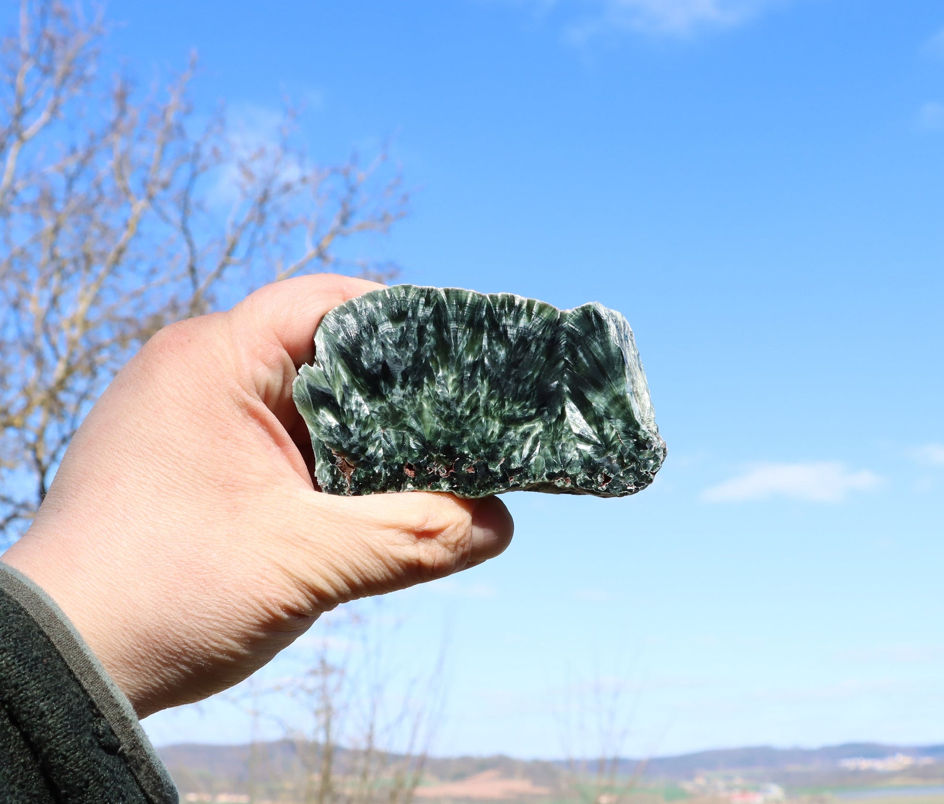 Serafinit klinochlor andělský kámen - Supreme Panthers