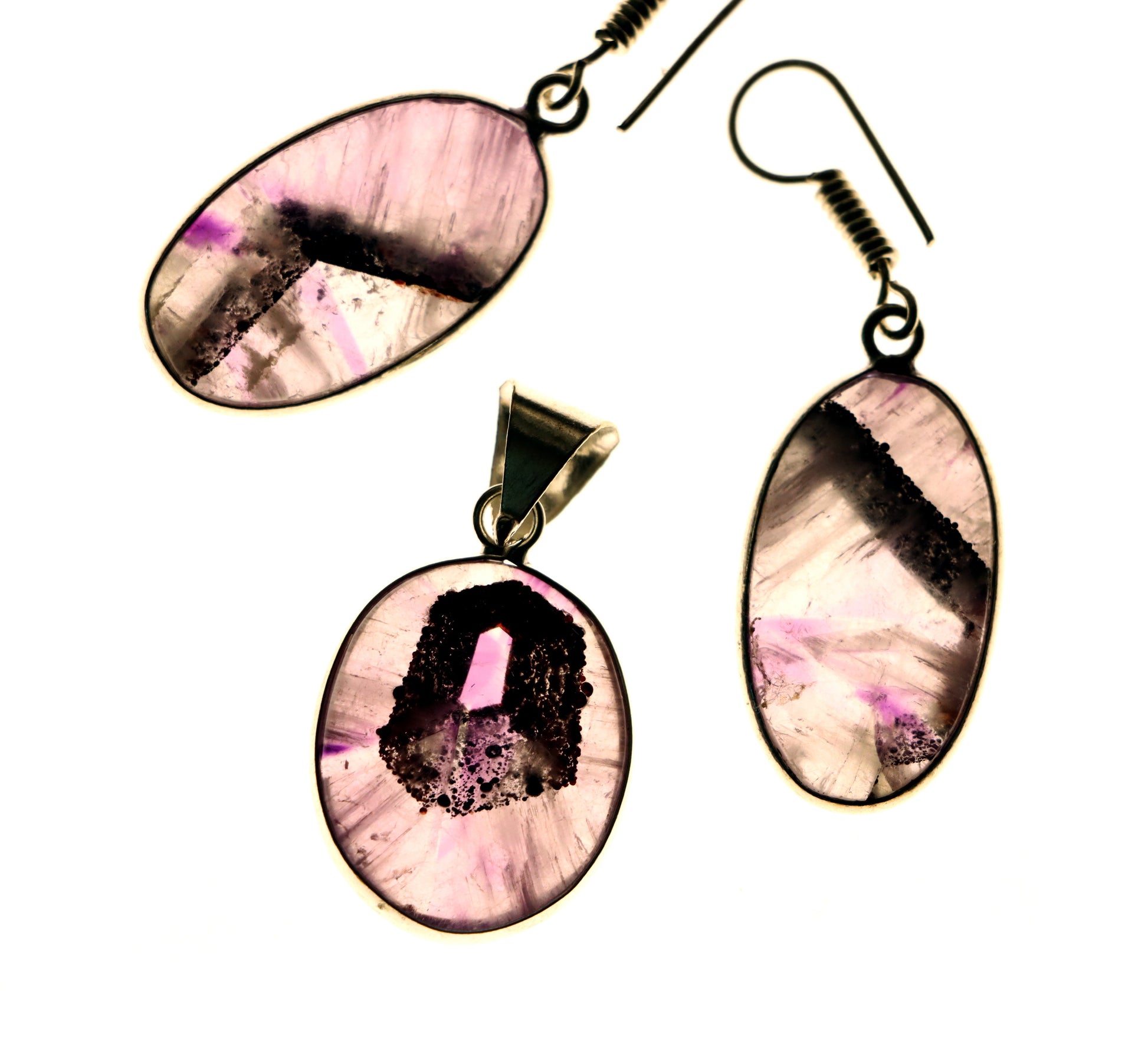 Set přívěšek náušnice ametyst - Supreme Panthers