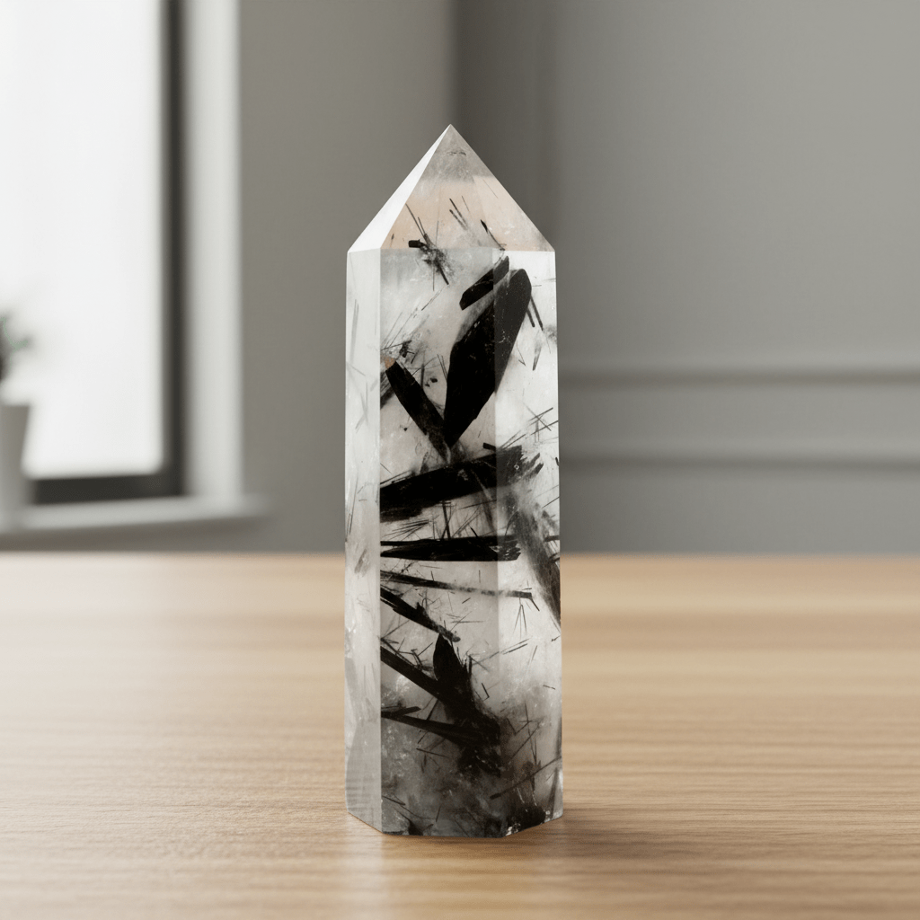 Špička turmalín v křišťálu - Supreme Panthers