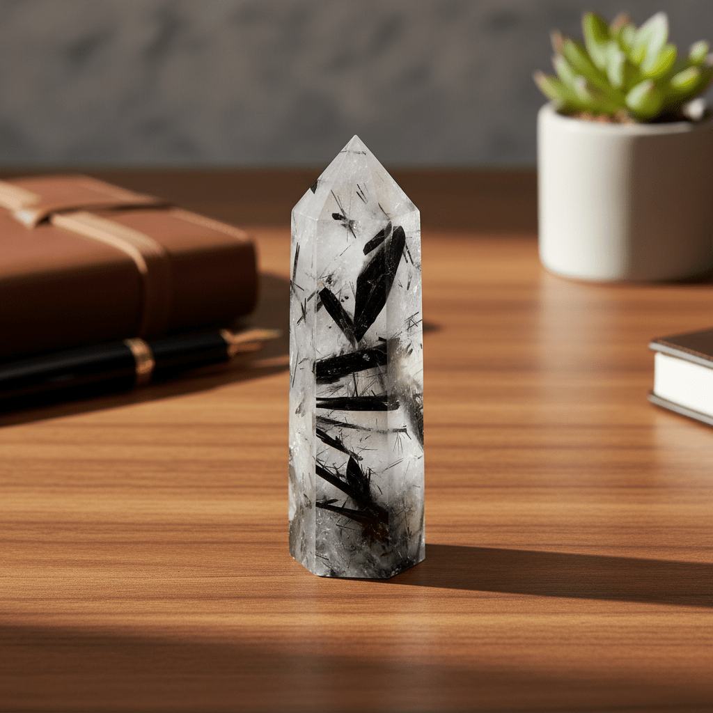 Špička turmalín v křišťálu - Supreme Panthers