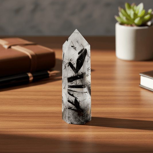 Špička turmalín v křišťálu - Supreme Panthers