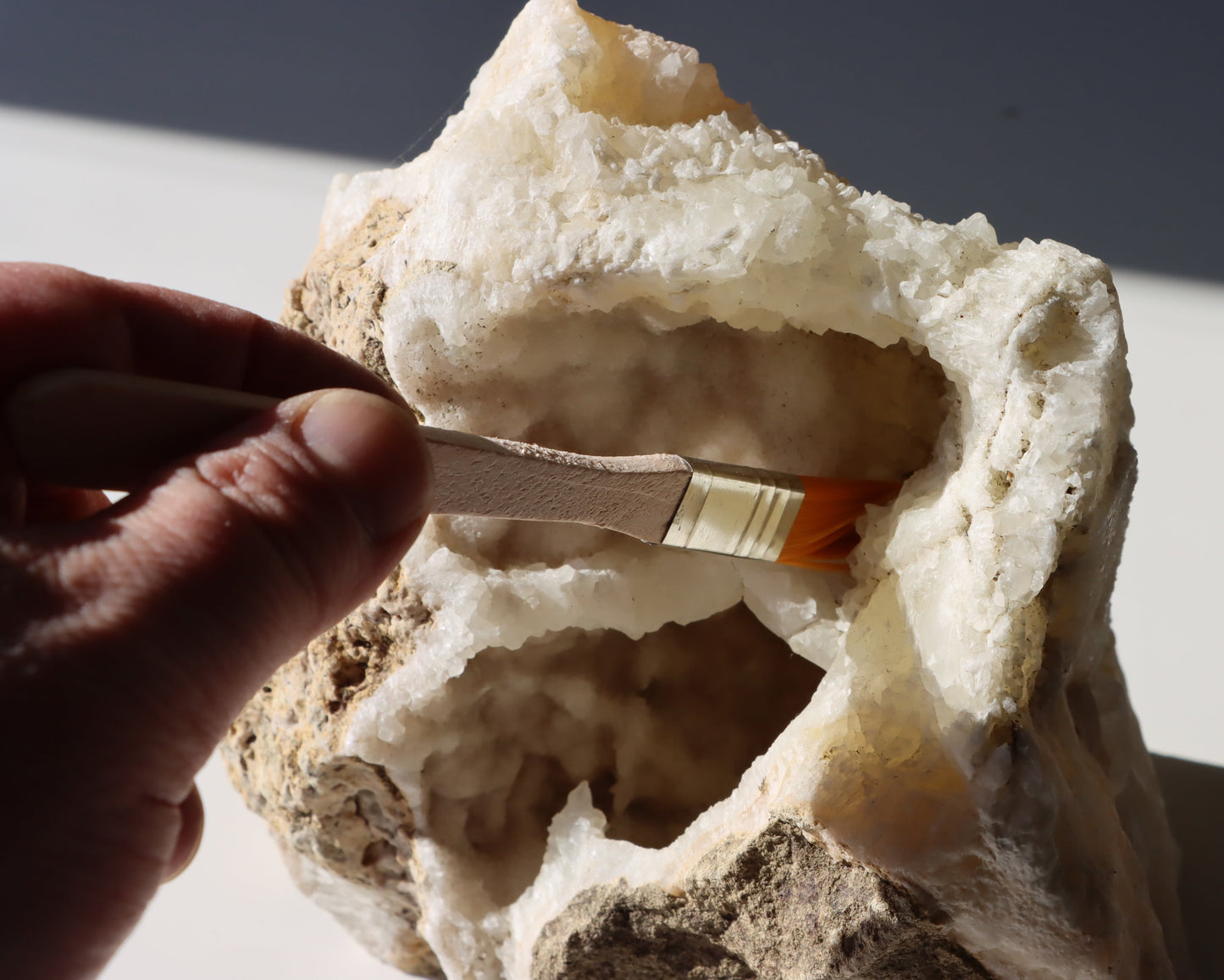 Štětec oranžový na minerály - Supreme Panthers