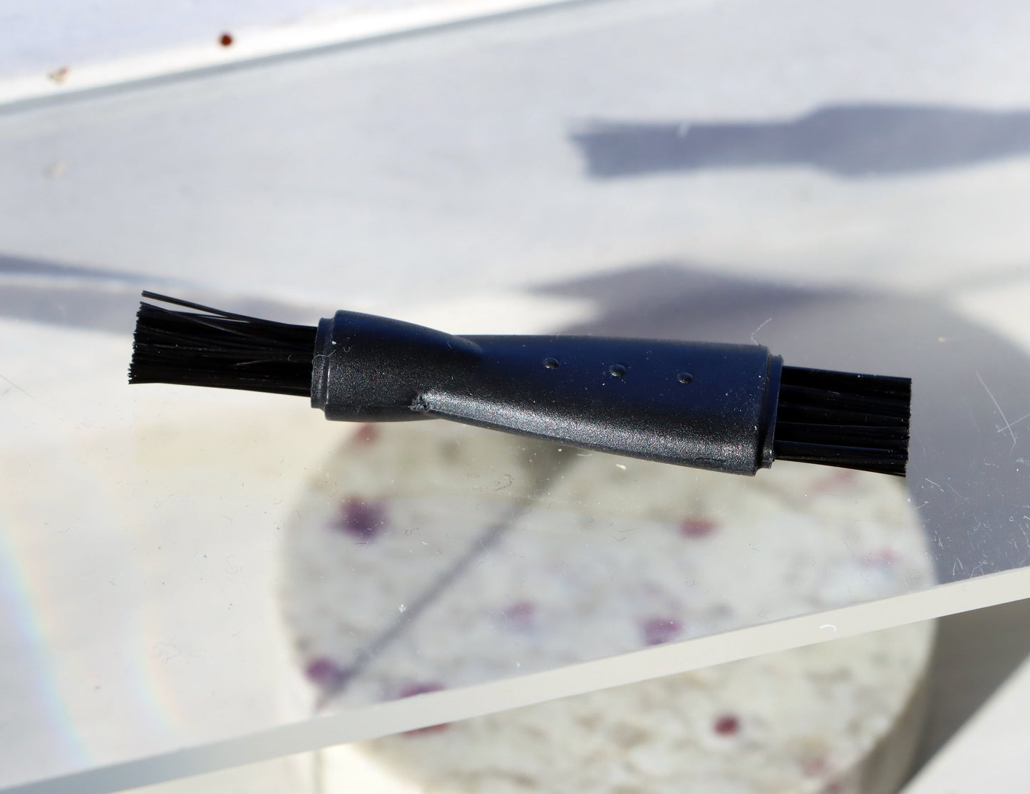 Štěteček drobný na údržbu krystalů leštěných kamenů - Supreme Panthers