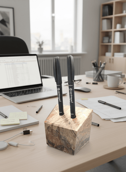 Stojánek na tužky z hlíznatého vápenec - Supreme Panthers