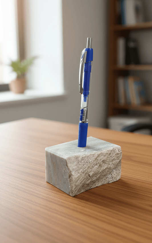 Stojánek na tužky z modrého mramoru - Supreme Panthers