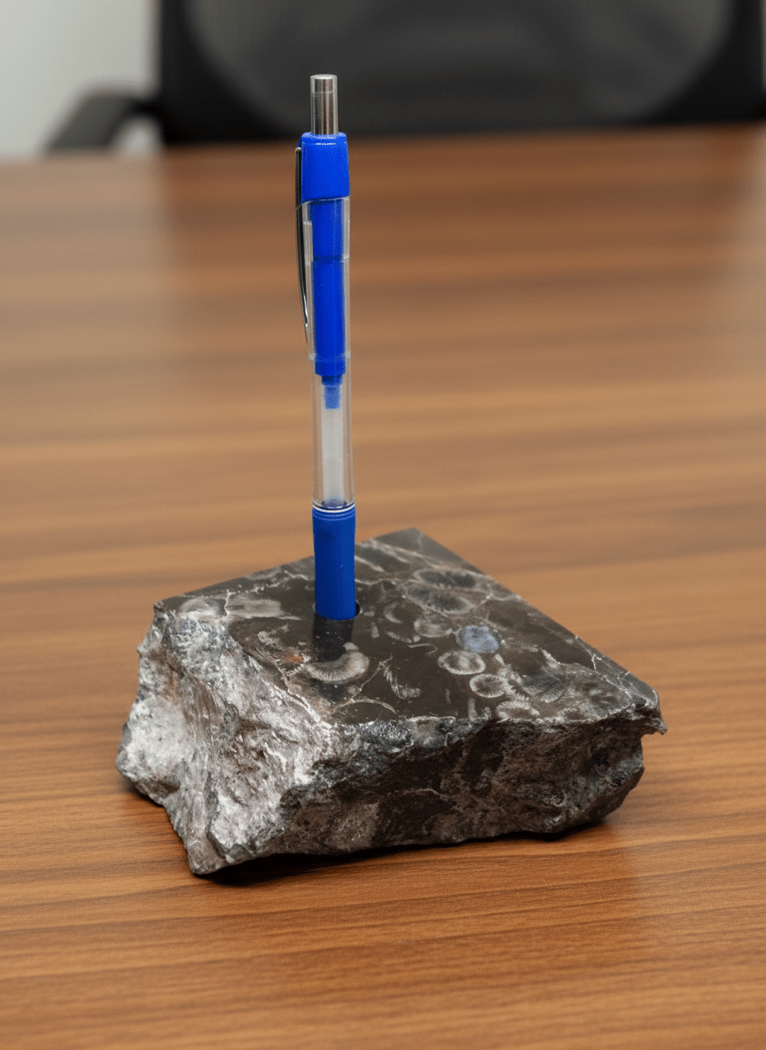 Stojánek na tužky z vápence s drsnatými korály - Supreme Panthers