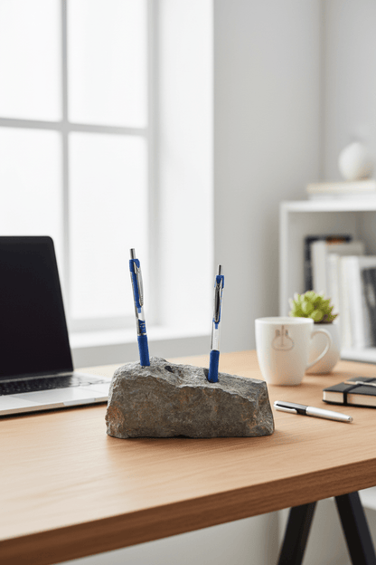 Stojánek na tužky z vápence s korály, 3 tužkové - Supreme Panthers