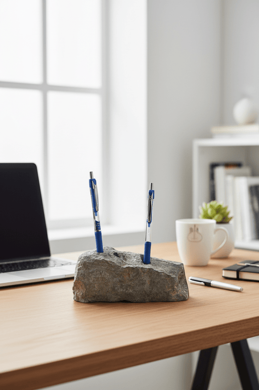 Stojánek na tužky z vápence s korály, 3 tužkové - Supreme Panthers