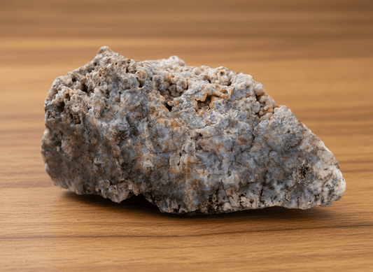 Surový pestrobarevný mechový achát s kupovitými krystaly chalcedonu - Supreme Panthers