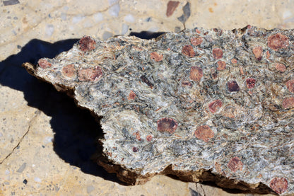 Svojanovit s almandinem a staurolitem leštěný - Supreme Panthers