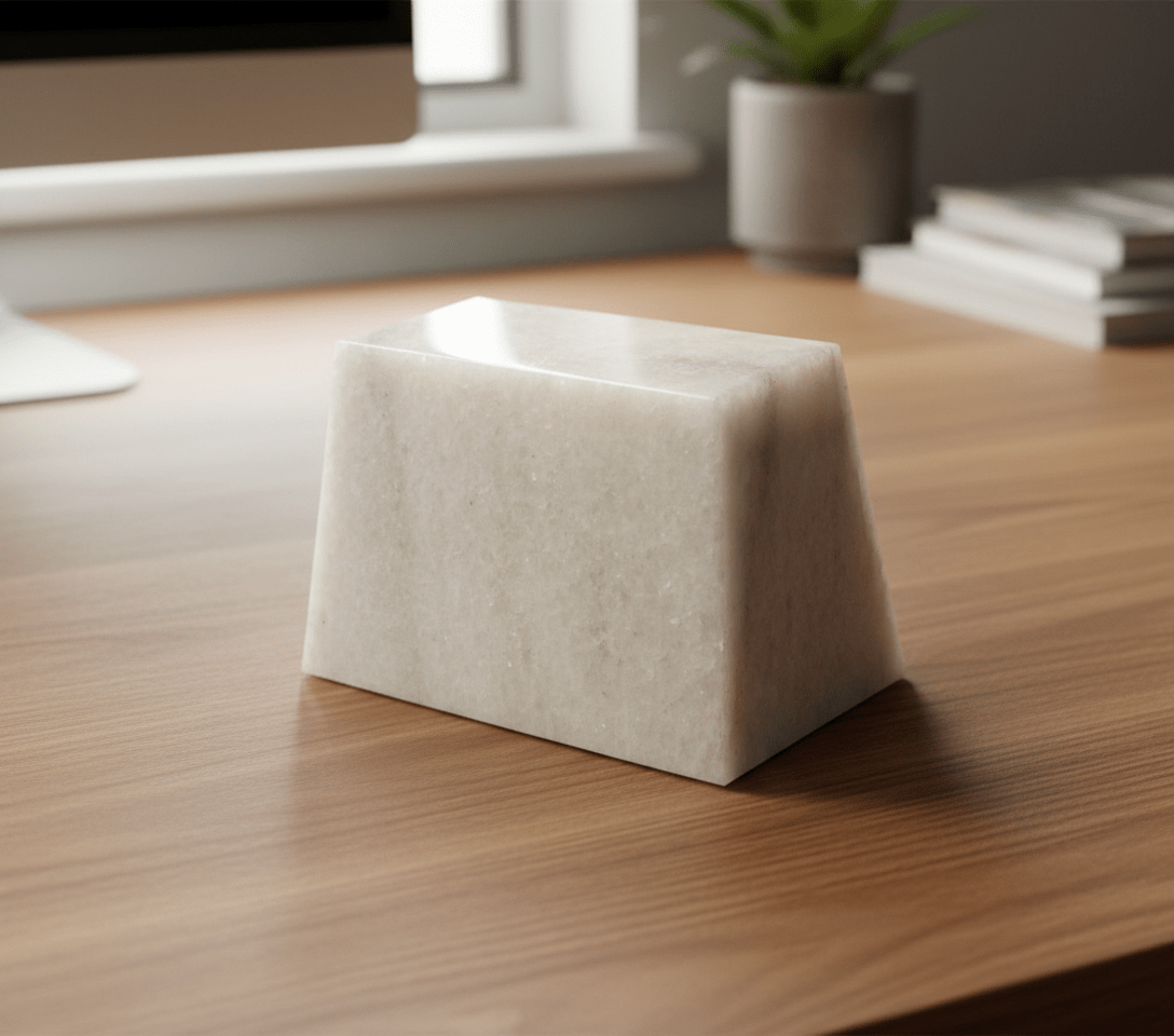 Těžítko z bílého mramoru - Supreme Panthers