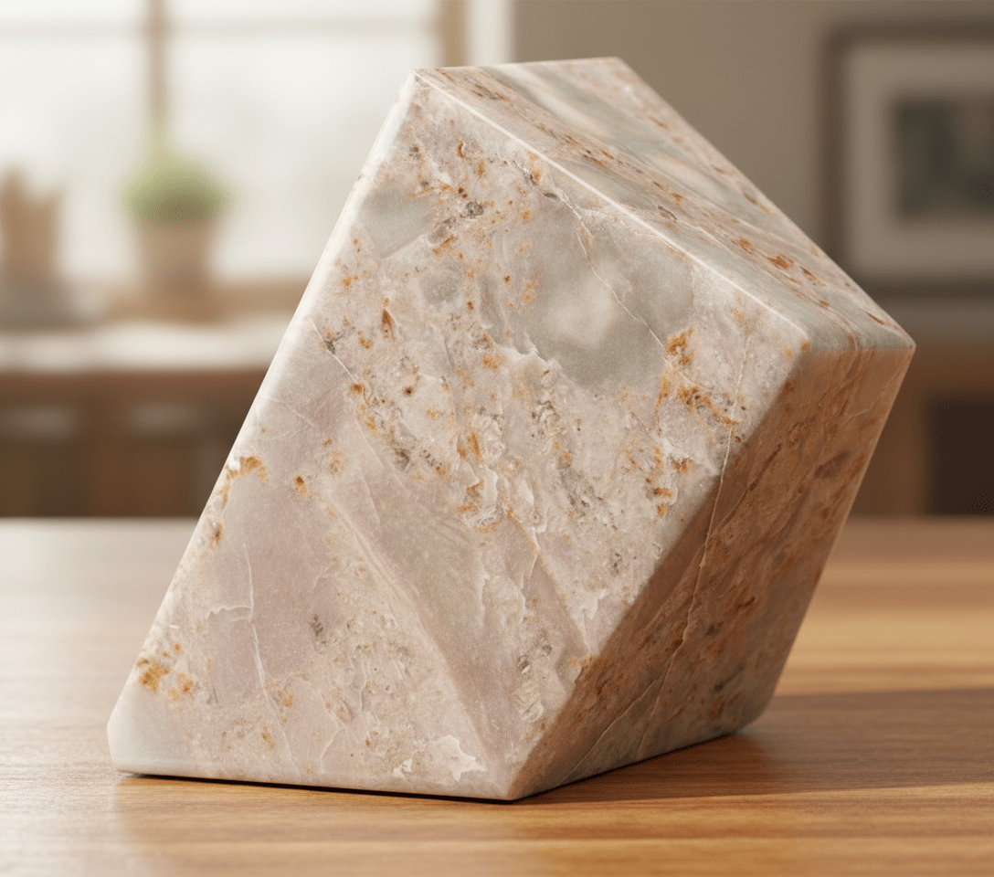 Těžítko z růžového vápence se zkamenělinami - Supreme Panthers