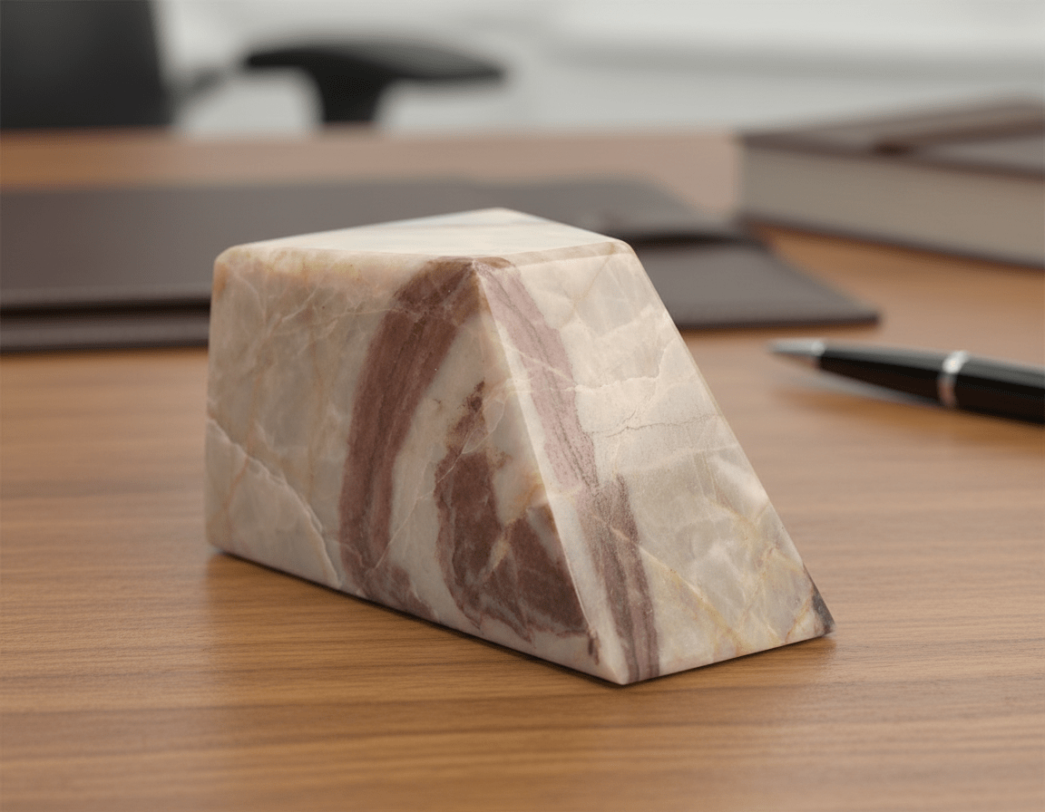 Těžítko z tektonicky zvrásněného mramoru - Supreme Panthers