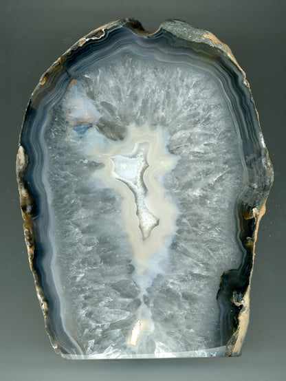 Achát s křišťálem a kašolongem - Supreme Panthers