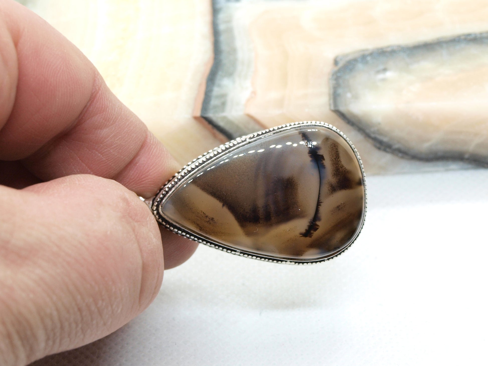 Přívěšek achát - Supreme Panthers