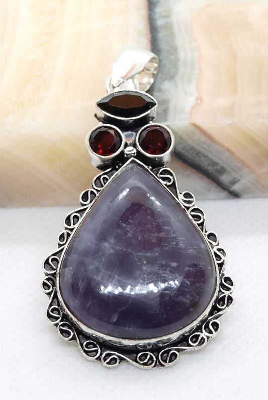 Přívěšek ametyst, granát a onyx - Supreme Panthers