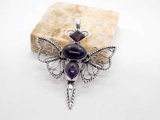 Přívěšek ametystová vážka - Supreme Panthers