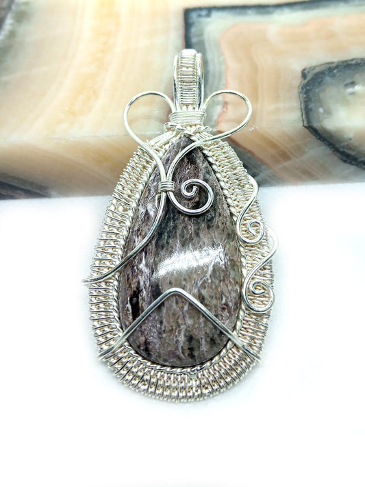 Přívěšek charoit - Supreme Panthers