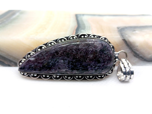 Přívěšek charoit - Supreme Panthers