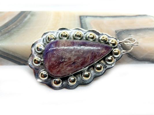 Přívěšek charoit - Supreme Panthers